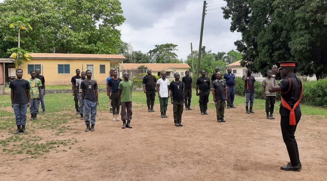 Nineteen Security Personnel Complete In-Service Training